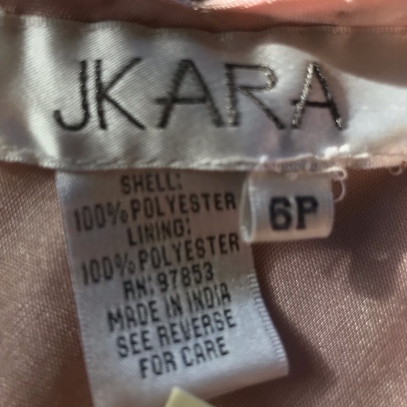 J Kara brand mother of bride dress size 6P - Picture 3 of 4